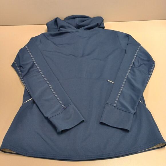 Nike Dri-Fit Women Southern CT University 1/4 Zip Jacket Blue - Picture 2 of 10